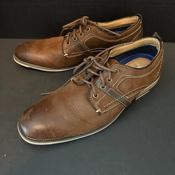 Steve Madden Jasco JASC01M1 Plain Toe Oxford Derby, size 8.5 *RARE - Picture 4 of 14